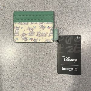 🏡Disney loungefly Thumper Bambi cardholder